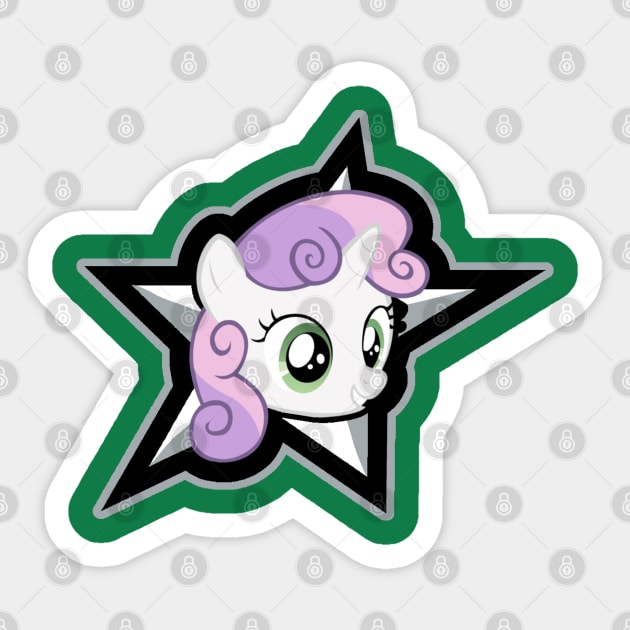 Sweetie Belle (Stars) Sticker by euryoky